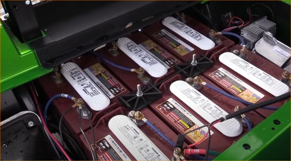 6 batteries for golf cart