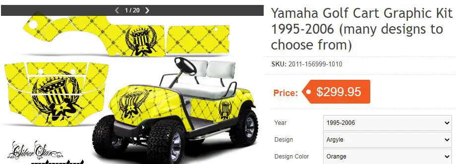 Yamaha golf cart
